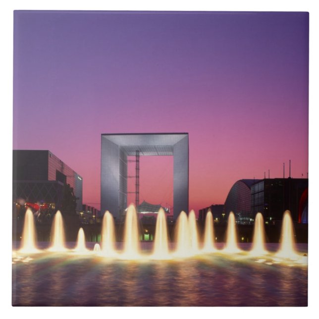 La Grande Arche, La Defense, Paris, França (Frente)