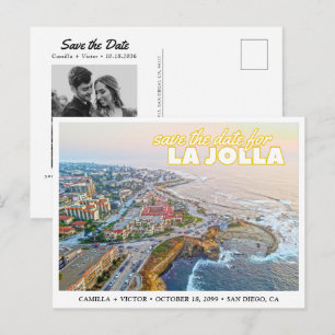 La Jolla Casamento Salvar a Data do Cartão Postal