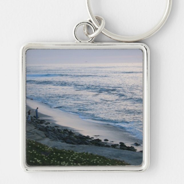 La Jolla Cove Beach Sunset Chaveiro (Frente)