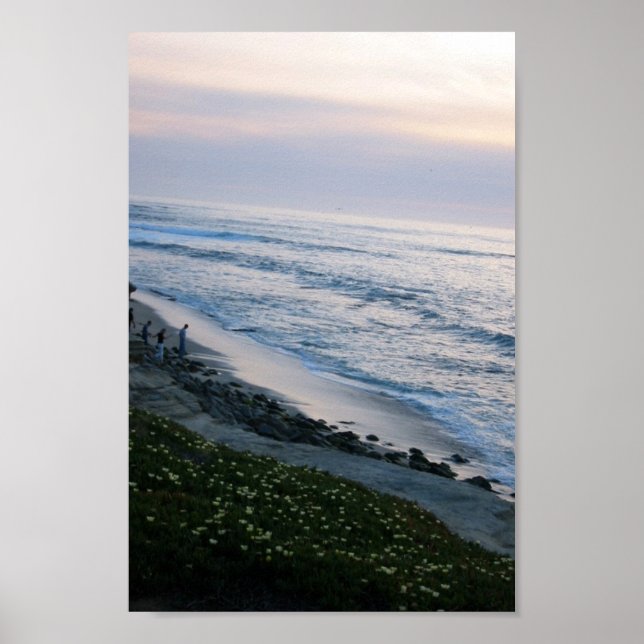 La Jolla Sunset Poster (Frente)