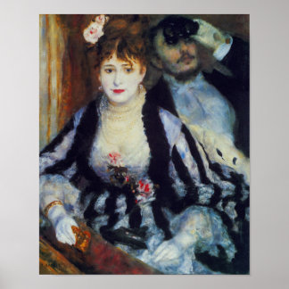 La Loge por Auguste Renoir Fine Art Impressão