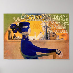 La Maison moderno - impressão de Nouveau da arte