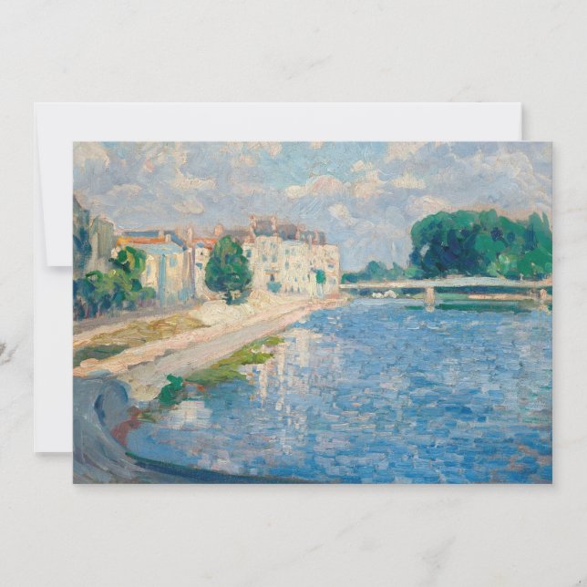 La Marne à Lagny | Henri Lebasque (Frente)