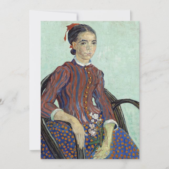 La Mousmé | Vincent van Gogh (Frente)