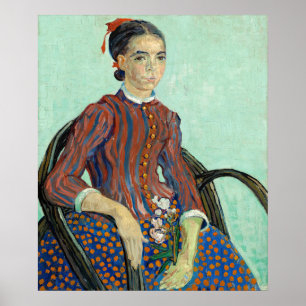 La Mousmé - Vincent van Gogh Fine Art Poster