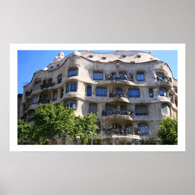 La Pedrera Poster (Frente)