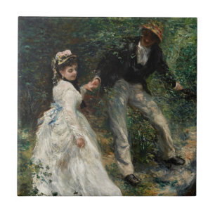 La Promenade Renoir Impressionismo Pintura