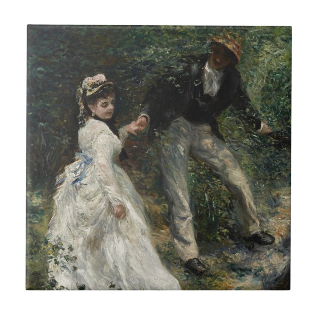 La Promenade Renoir Impressionismo Pintura (Frente)