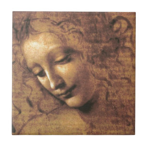 La Scapigliata por Leonardo da Vinci