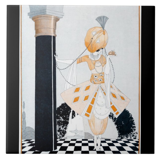 La Sultane - Vintage Fashionable Art Deco Lady (Frente)