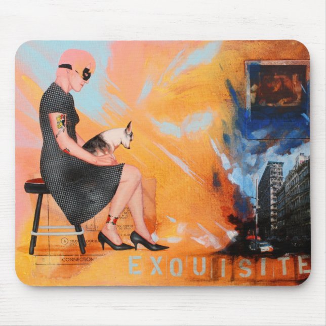 Lá você é meu amigo mais doce Mousepad (Frente)