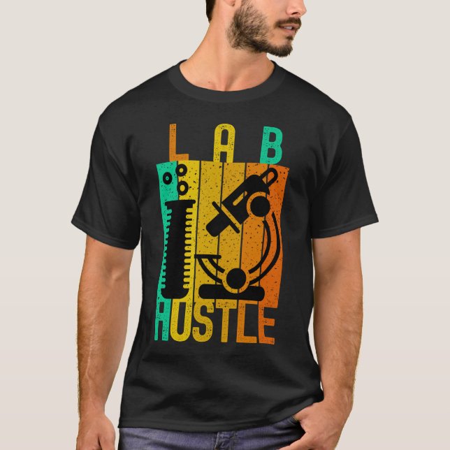 LAB HUSTLE - Camisa T #LABLIFE (Frente)