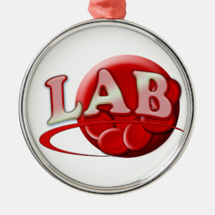 LAB (LABORATÓRIO) ENFEITES DE NATAL de glóbulos ve