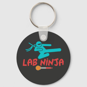LAB NINJA - CHAVEIRO DE CIENTISTA DE LABORATÓRIO M