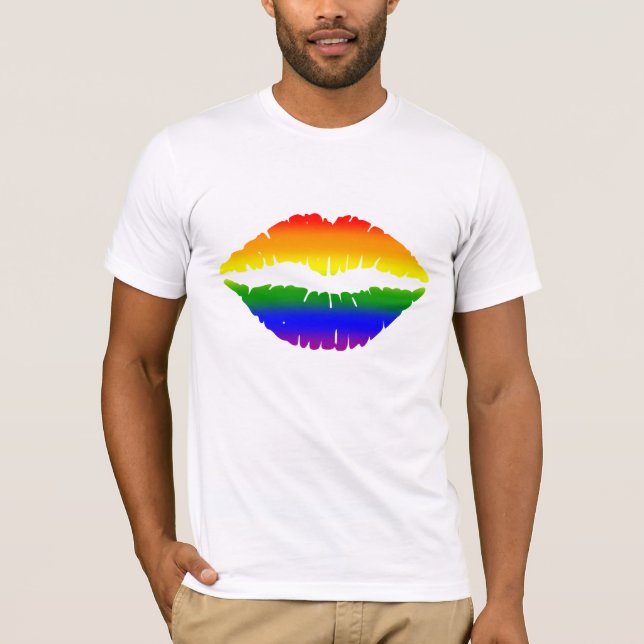 LÁBIOS DE CAIXA DE CORREIO T-SHIRTS E TOPS DE TANQ (Frente)