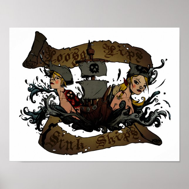 Lábios de Poster (Frente)