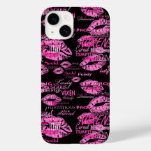 Lábios Rosa Mischieven Vixen HotwiImpressão