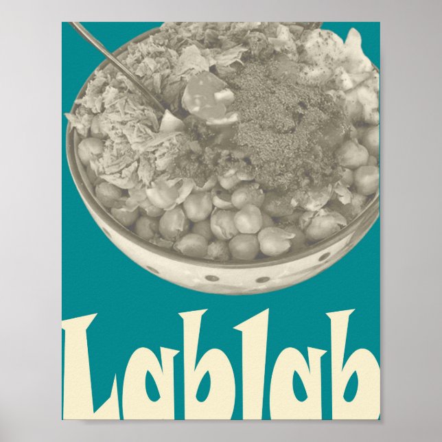 Lablabi & Famous Tunisian Foods Poster (Frente)
