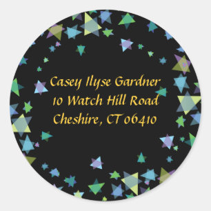 Lables judaicos de suspensão das etiquetas do