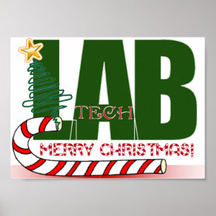 LABORATÓRIO DE FELIZ DE NATAL - LAB TECH POSTER