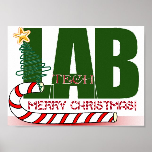LABORATÓRIO DE FELIZ DE NATAL - LAB TECH POSTER (Frente)