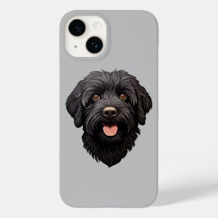 Labradoodle Black Dog