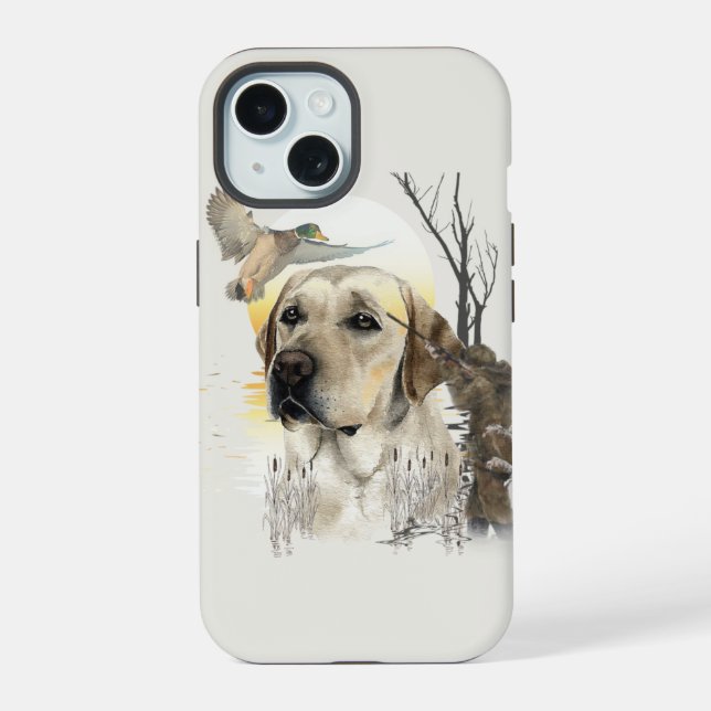 Labrador, caça a pato (Verso)