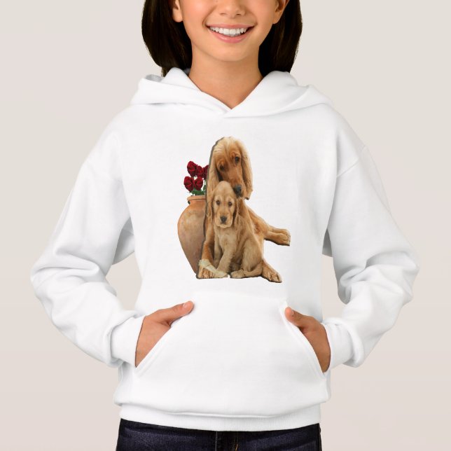 Labrador e cachorros (Frente)