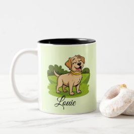 Labrador Personalizado - Caneca de Cachorro Gelada