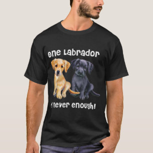 Labrador Pet Dog Camisetas engraçadas Gift ouro pr