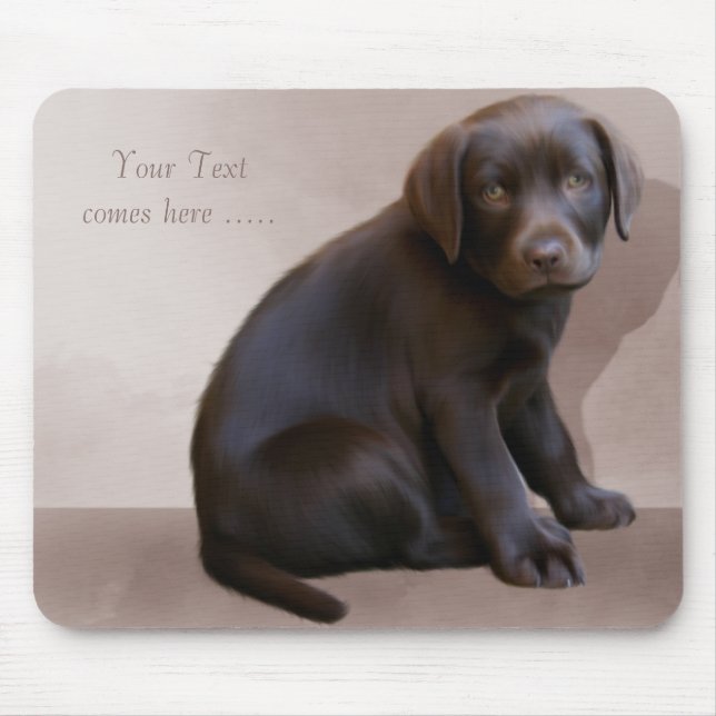 Labrador Puppy Mousepad (Frente)