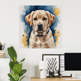 Labrador Puppy Poster | Wall Art