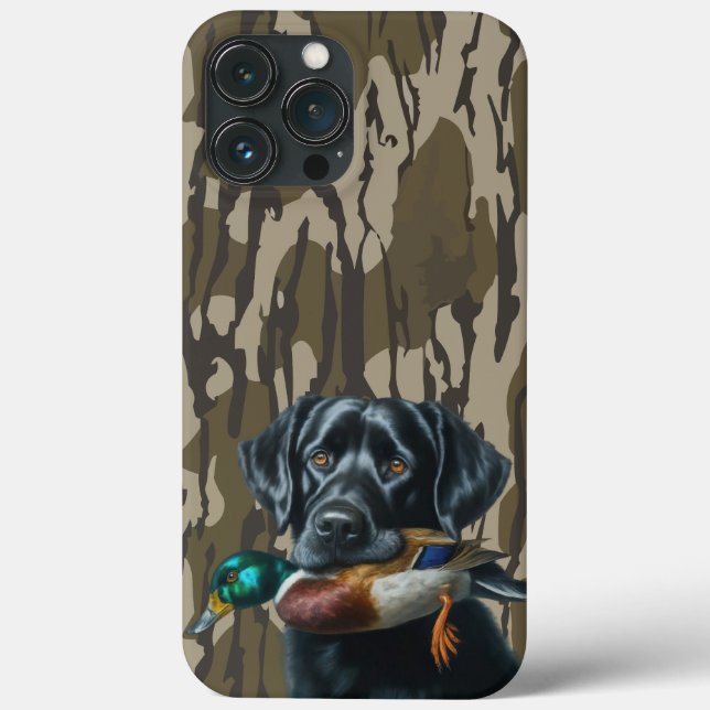 Labrador Retriever Camuflado de Fundo de Água para (Verso)