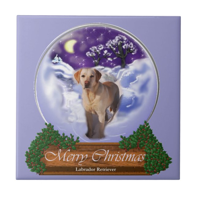 Labrador Retriever Christmas (Frente)