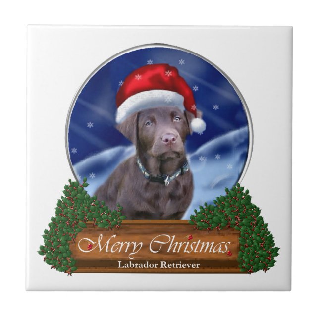 Labrador Retriever Christmas (Frente)