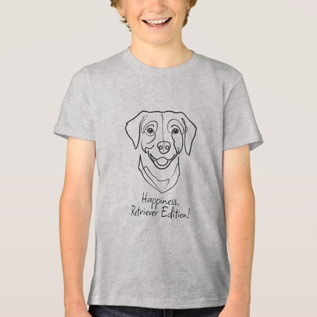Labrador Retriever. Felicidade, Edição Retriever! (Frente)