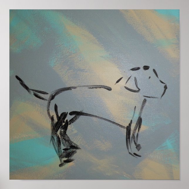 Labrador Retriever Poster (Frente)