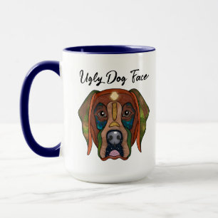 Labrador Retriever uma caneca feia