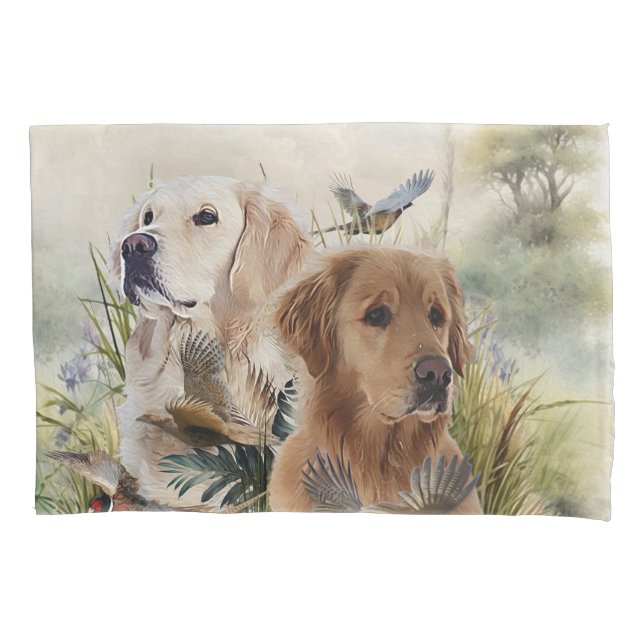 Labrador Retrievers com Faisão, Arte (Frente)