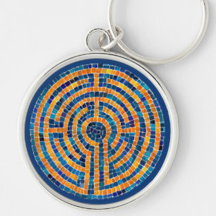 LABYRINTH IV - Chaveiro Premium Round