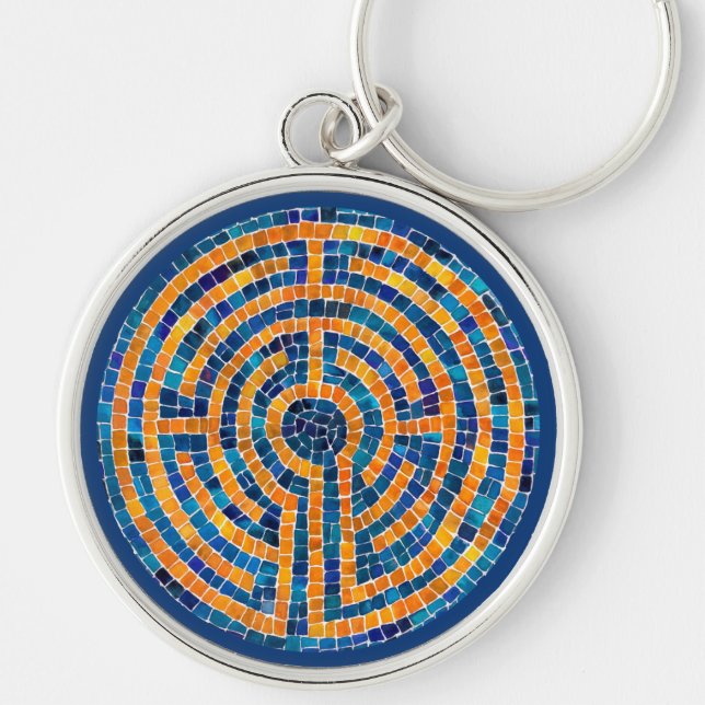 LABYRINTH IV - Chaveiro Premium Round (Frente)