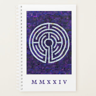 LABYRINTH VIII 5.5x8.5 Planejador + Texto / Branco
