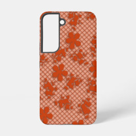 Lace black Copper Floral Samsung Galaxy S6, Duro