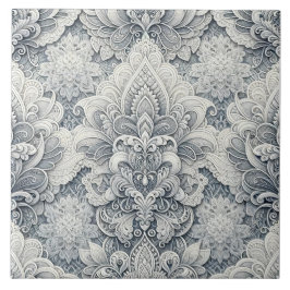 Lace Branco Suave, Acentos Prateados, Luxo Invisív