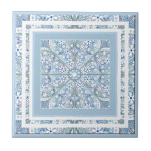 Lace cerâmico Azul claro