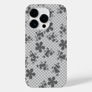 Lace Cinza Floral Samsung Galaxy S6, Duro