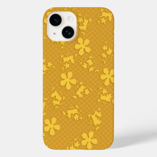 Lace Goldie Flowers Samsung Galaxy S6, Duro (Verso)