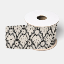 Lace Grosgrain Ribbon
