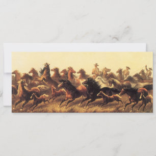 Laço de Cavalos Selvagens por James Walker