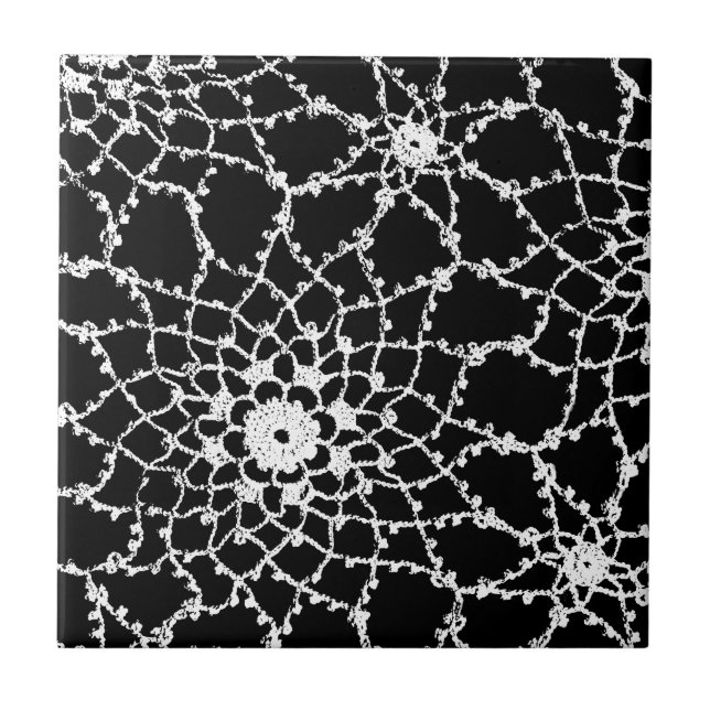 Laço de Tatted do vintage (Frente)